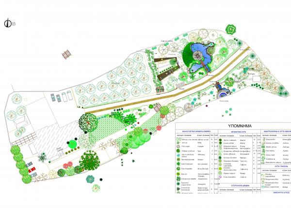 kouklinos planting plan